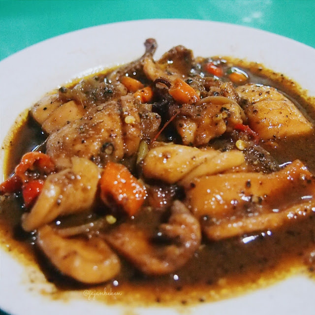 cumi goreng lada hitam menu seafood ayu kelapa gading