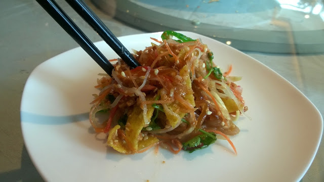 Yee Sang setelah diaduk.
