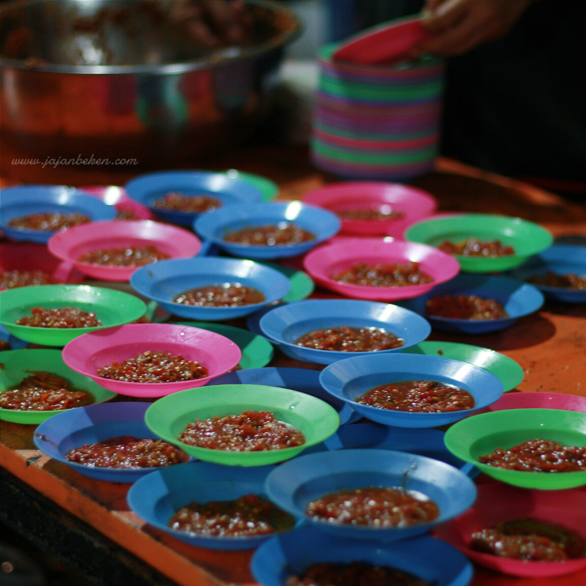 Jajan beken - sambel setan pejompongan