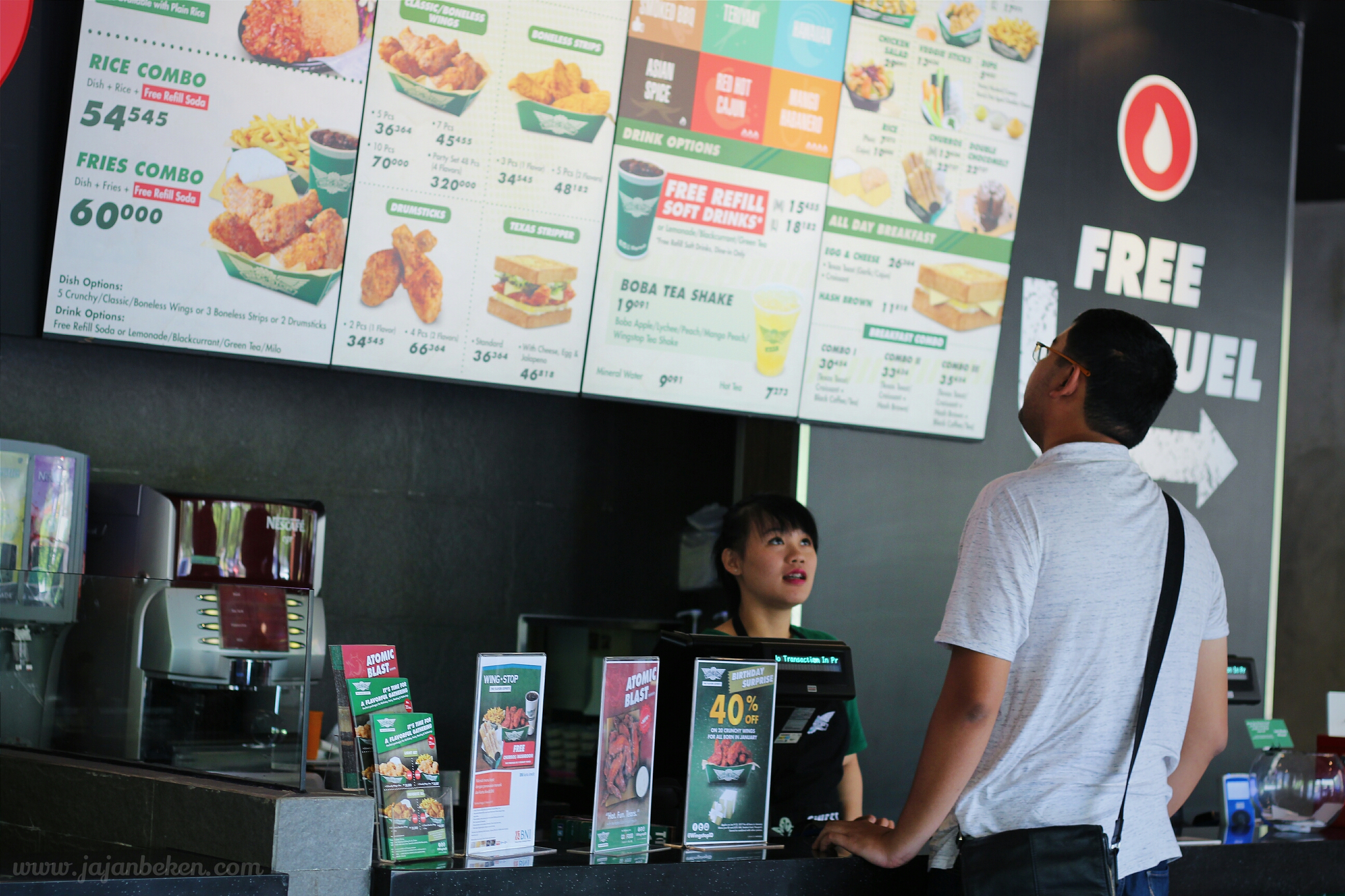 jajanbeken wingstop bekasi