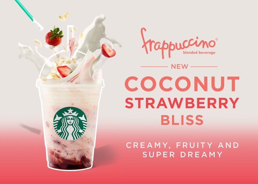 Starbucks Frappuccino Blended beverage credit to Starbucks Coffee Company
