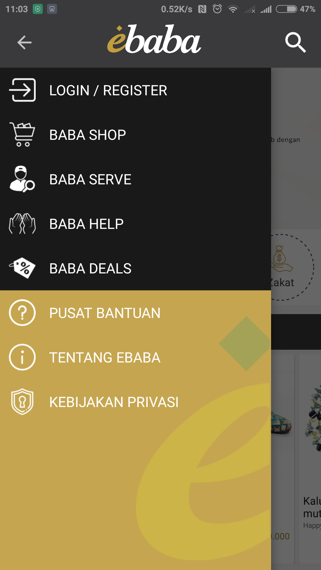 jajanbeken ebaba aplikasi muslim online