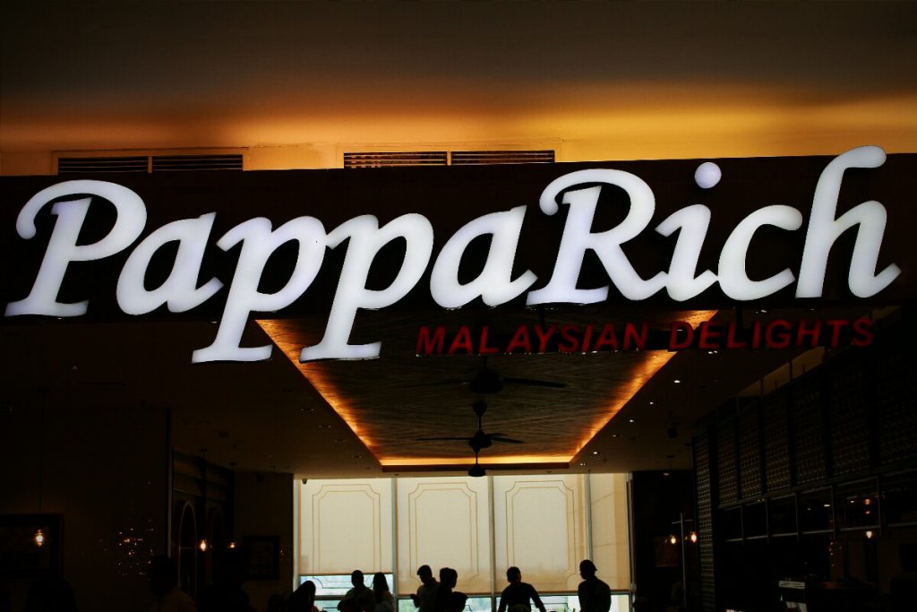 jajanbeken papparich senayan city malaysian food