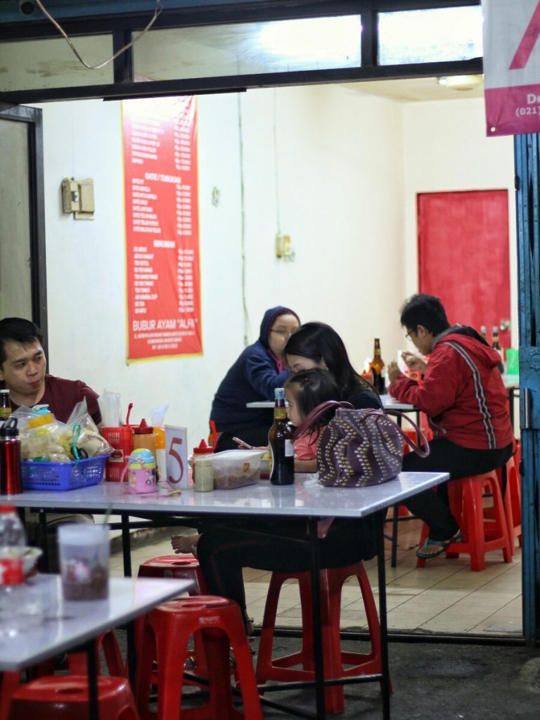 jajanbeken bubur alfa meruya