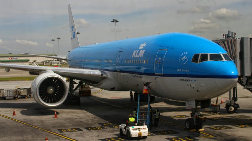 jajanbeken KLM royal dutch airlines