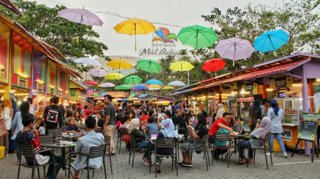 jajanbeken the down town walk summarecon mall bekasi