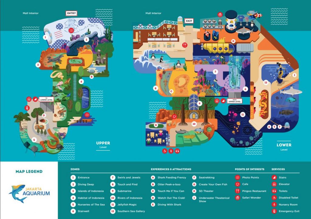 jajanbeken jakarta aquarium map