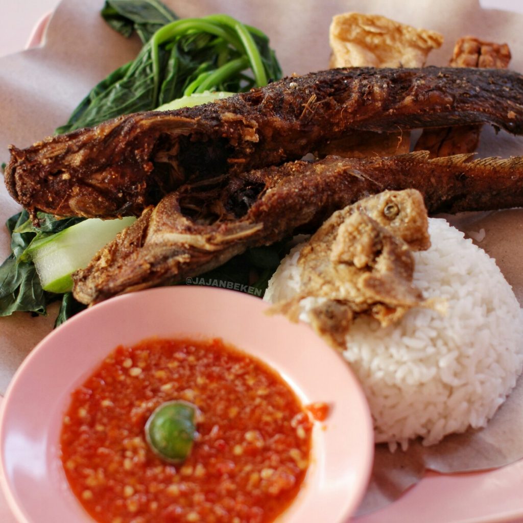 jajanbeken tempong pink kuliner pedas bali