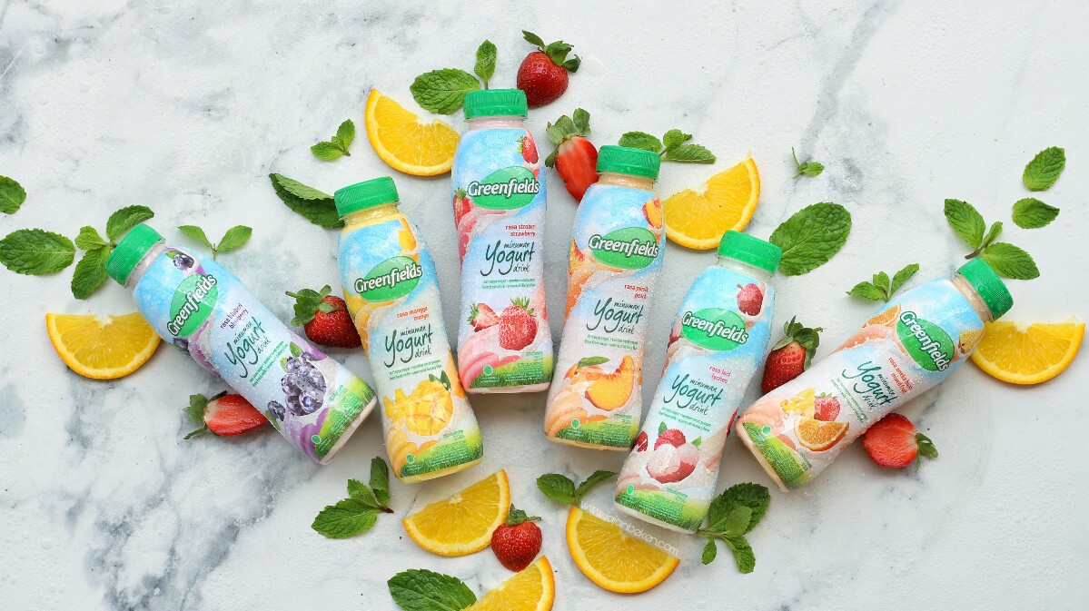 jajanbeken greenfields yogurt drink kreasi resep yogurt