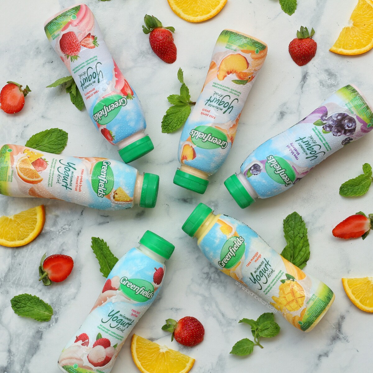 jajanbeken greenfields yogurt drink rasa