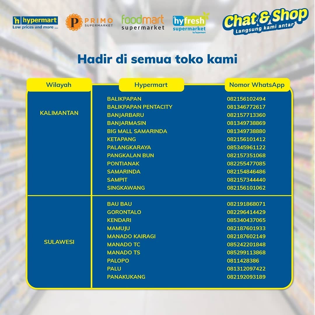 supermarket online delivery jakarta