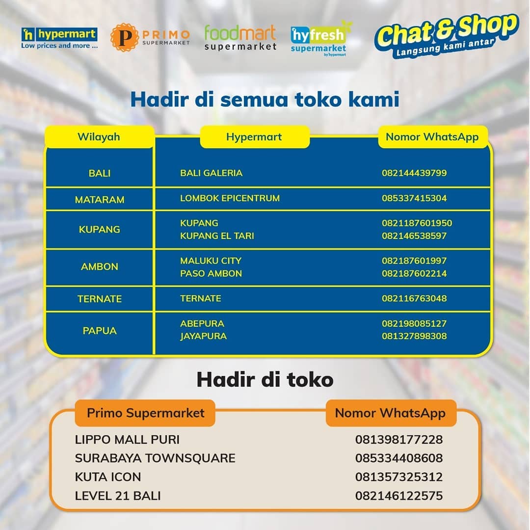 supermarket online delivery jakarta