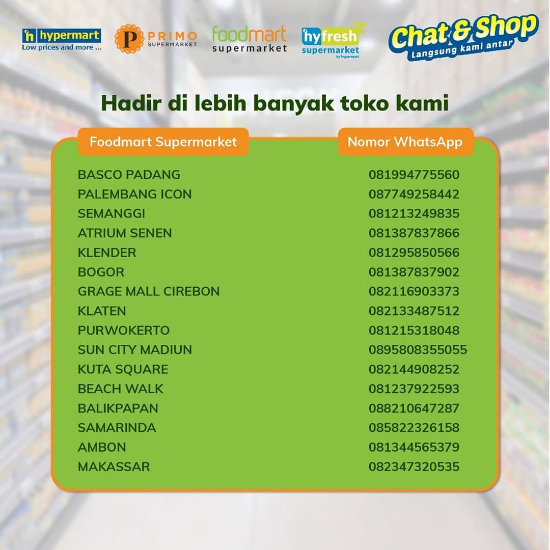 supermarket online delivery jakarta